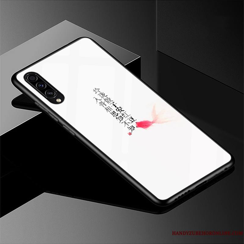 Samsung Galaxy A50s Étui Étoile Protection Ciel Étoilé Verre Incassable Coque De Téléphone