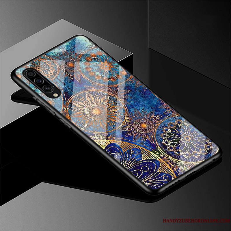 Samsung Galaxy A50s Étui Étoile Protection Ciel Étoilé Verre Incassable Coque De Téléphone