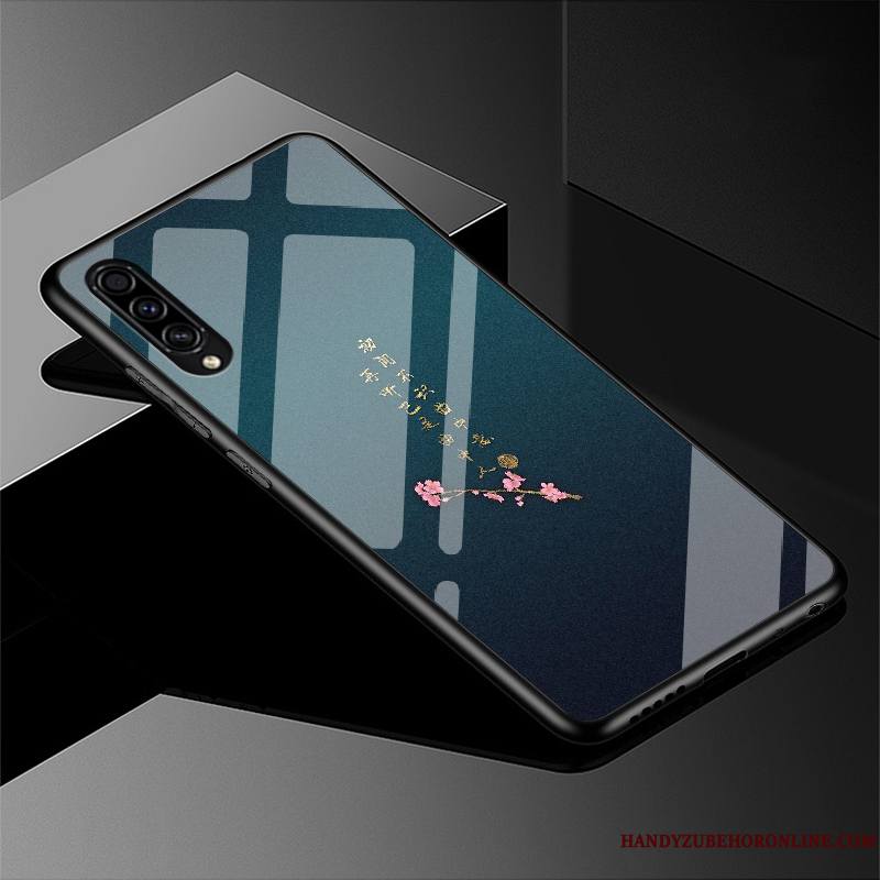 Samsung Galaxy A50s Étui Étoile Protection Ciel Étoilé Verre Incassable Coque De Téléphone