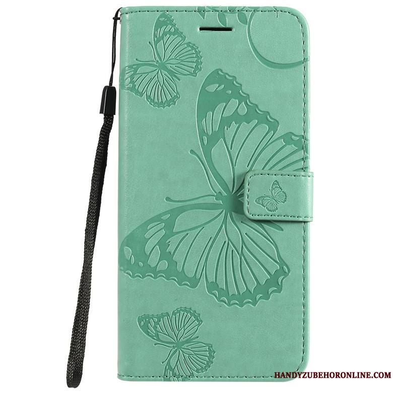 Samsung Galaxy A51 Coque Orange Protection Fleurs De Papillons Housse Étoile Silicone Tempérer