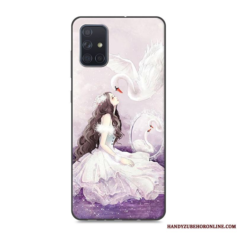 Samsung Galaxy A51 Protection Dessin Animé Étui Étoile Coque De Téléphone Personnalité Tout Compris