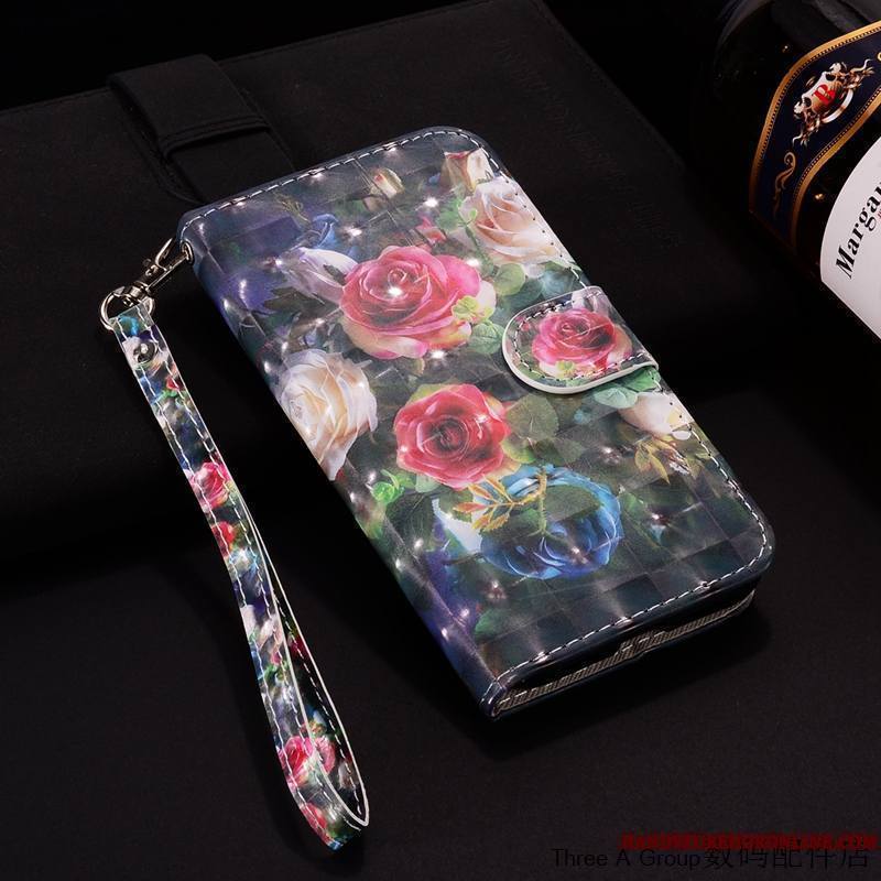 Samsung Galaxy A6+ Rose Incassable Étoile Coque De Téléphone Clamshell Étui Tout Compris