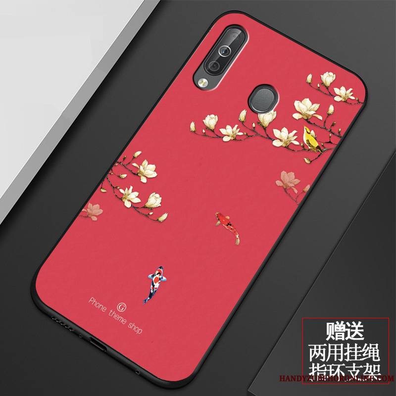 Samsung Galaxy A60 Tout Compris Coque Incassable Vert De Téléphone Art Fluide Doux