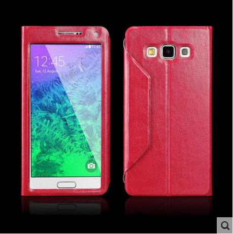 Samsung Galaxy A7 2015 Coque De Téléphone Étui En Cuir Housse Étoile Tendance Téléphone Portable