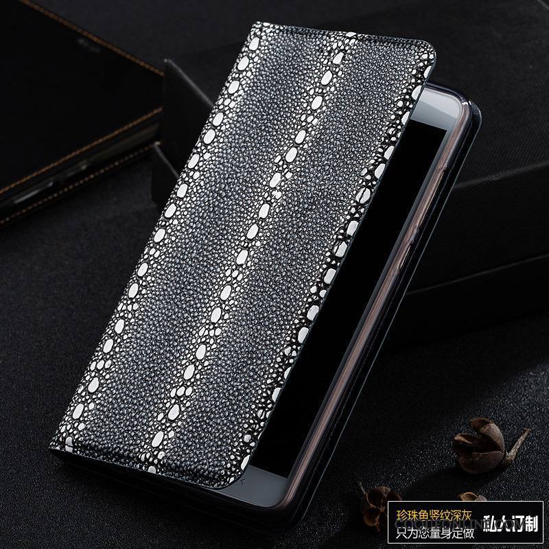 Samsung Galaxy A7 2015 Coque De Téléphone Étui Étoile Housse Étui En Cuir Incassable Cuir Véritable