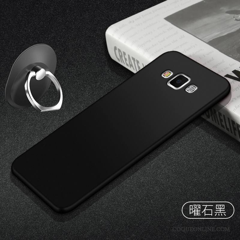 Samsung Galaxy A7 2015 Coque Support Étoile Silicone Étui Fluide Doux Délavé En Daim Téléphone Portable