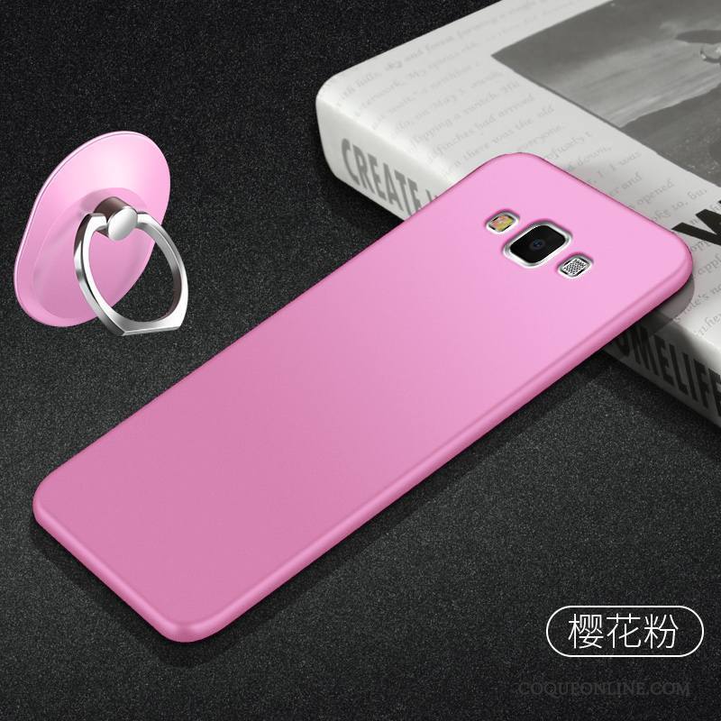 Samsung Galaxy A7 2015 Coque Support Étoile Silicone Étui Fluide Doux Délavé En Daim Téléphone Portable