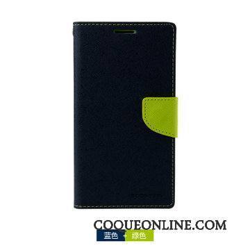 Samsung Galaxy A7 2015 Housse Coque De Téléphone Protection Étui En Cuir Téléphone Portable Étoile Bleu Marin