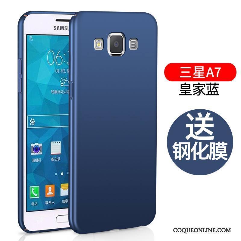 Samsung Galaxy A7 2015 Incassable Étoile Coque De Téléphone Protection Délavé En Daim Tout Compris Simple