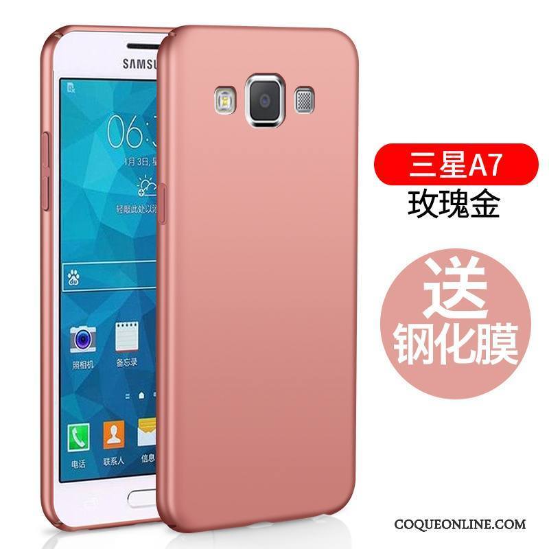 Samsung Galaxy A7 2015 Incassable Étoile Coque De Téléphone Protection Délavé En Daim Tout Compris Simple