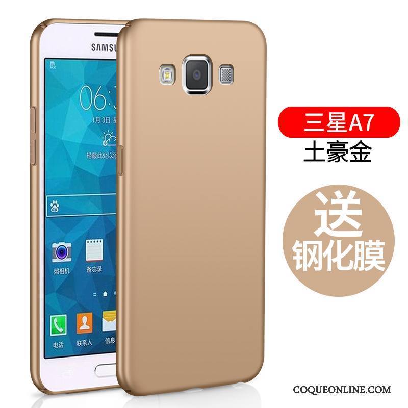 Samsung Galaxy A7 2015 Incassable Étoile Coque De Téléphone Protection Délavé En Daim Tout Compris Simple