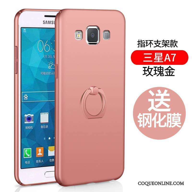 Samsung Galaxy A7 2015 Incassable Étoile Coque De Téléphone Protection Délavé En Daim Tout Compris Simple