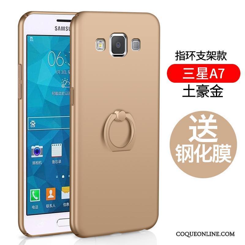 Samsung Galaxy A7 2015 Incassable Étoile Coque De Téléphone Protection Délavé En Daim Tout Compris Simple