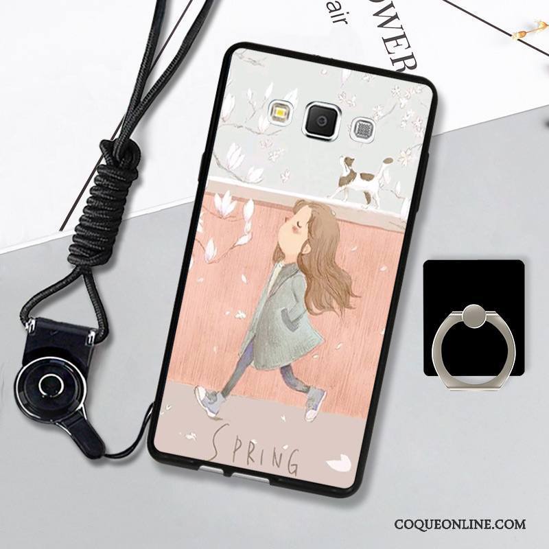 Samsung Galaxy A7 2015 Silicone Fleurs Coque De Téléphone Multicolore Téléphone Portable Étoile