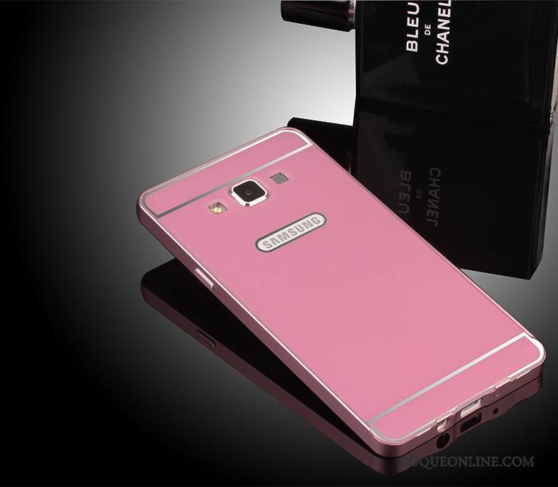 Samsung Galaxy A7 2015 Étoile Coque De Téléphone Protection Border Bleu Téléphone Portable Étui