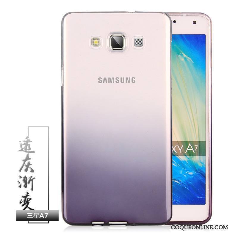 Samsung Galaxy A7 2015 Étui Cool Fluide Doux Incassable Étoile Protection Coque