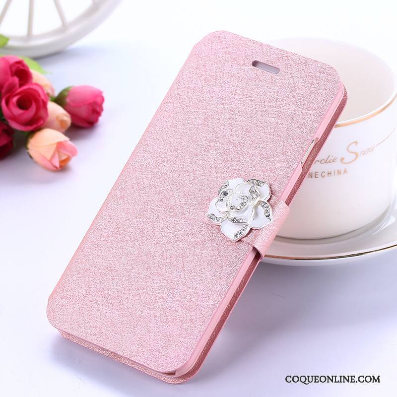 Samsung Galaxy A7 2015 Étui Coque De Téléphone Or Rose Étoile Téléphone Portable Protection Étui En Cuir