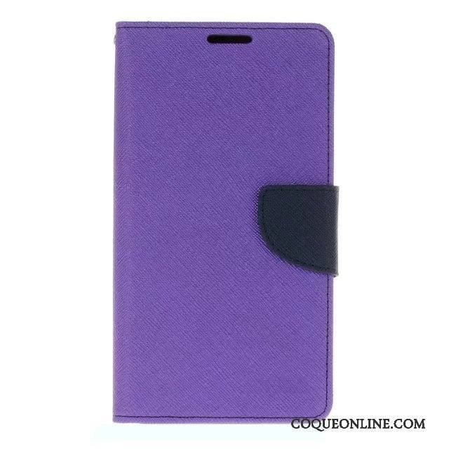 Samsung Galaxy A7 2017 Coque De Téléphone Support Étoile Violet Protection Étui En Cuir Fluide Doux