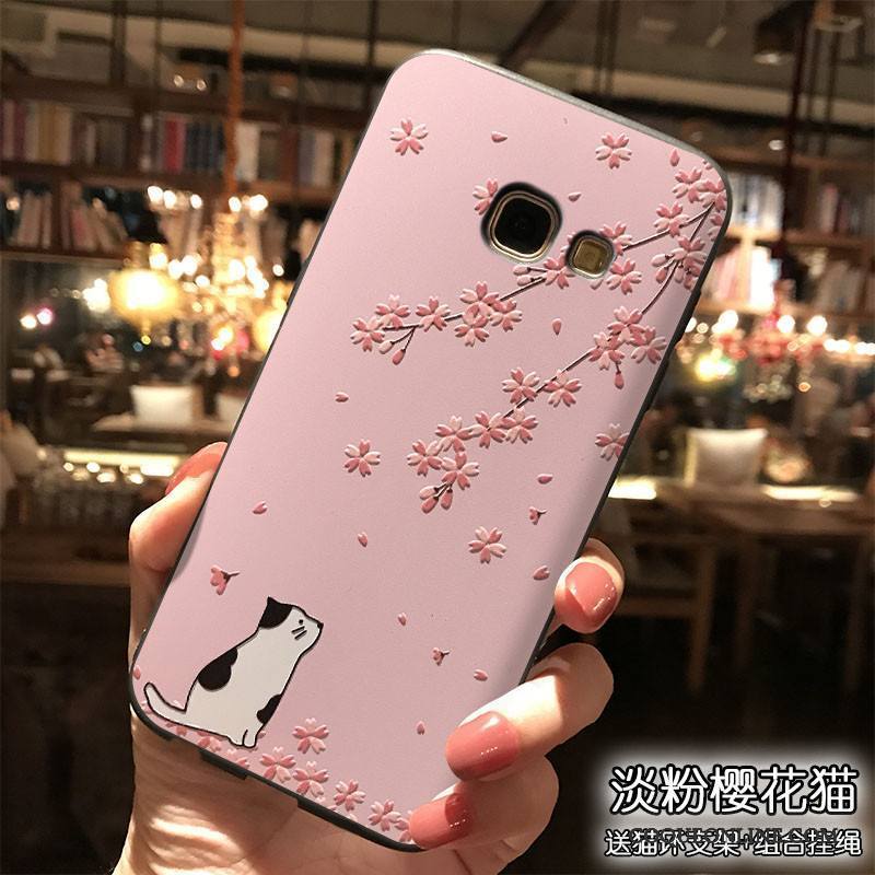 Samsung Galaxy A7 2017 Coque Tout Compris Tendance Charmant Étui Étoile Personnalité Ornements Suspendus