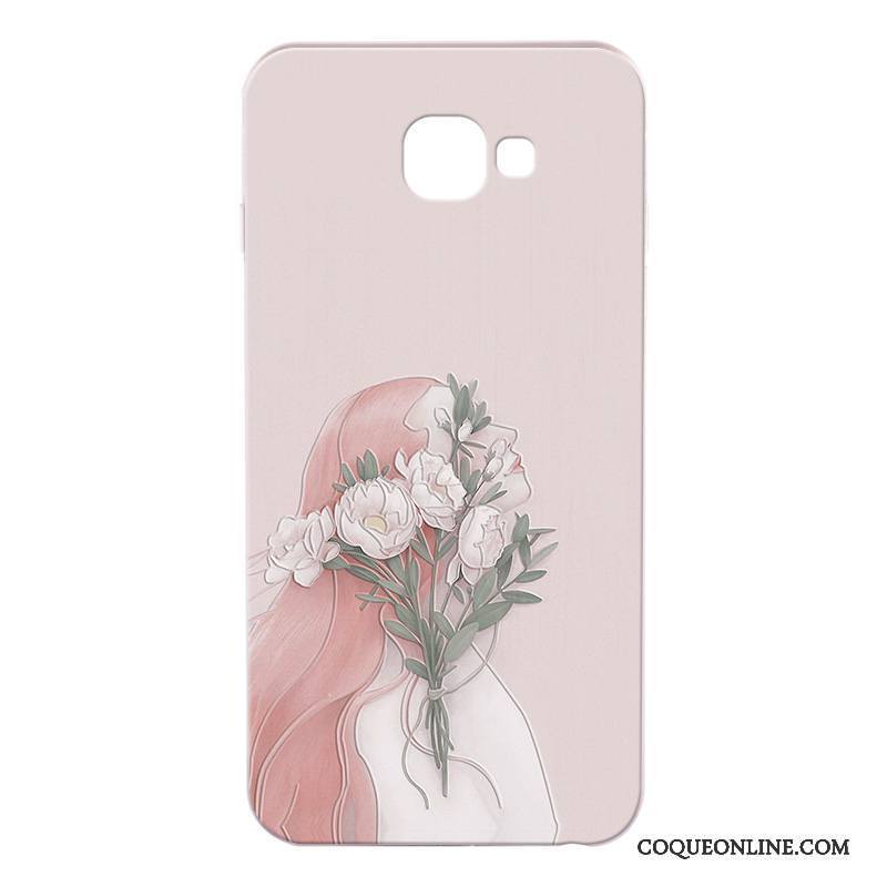 Samsung Galaxy A7 2017 Difficile Silicone Étui Protection Coque De Téléphone Dessin Animé Fluide Doux