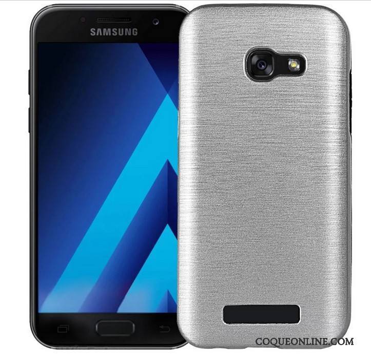 Samsung Galaxy A7 2017 Fluide Doux Coque De Téléphone Métal Incassable Étui Étoile Tout Compris