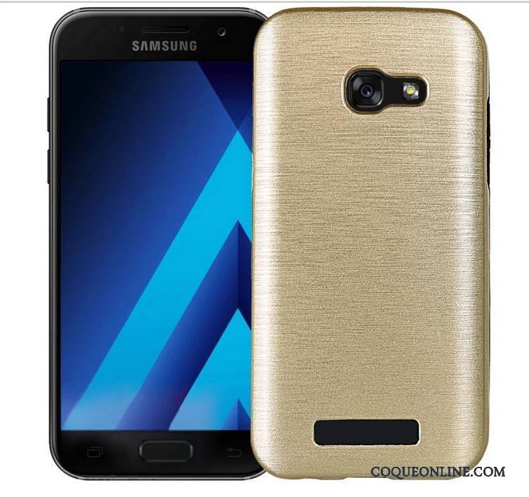 Samsung Galaxy A7 2017 Fluide Doux Coque De Téléphone Métal Incassable Étui Étoile Tout Compris