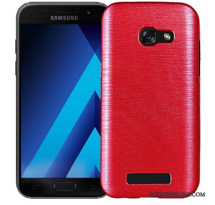Samsung Galaxy A7 2017 Fluide Doux Coque De Téléphone Métal Incassable Étui Étoile Tout Compris