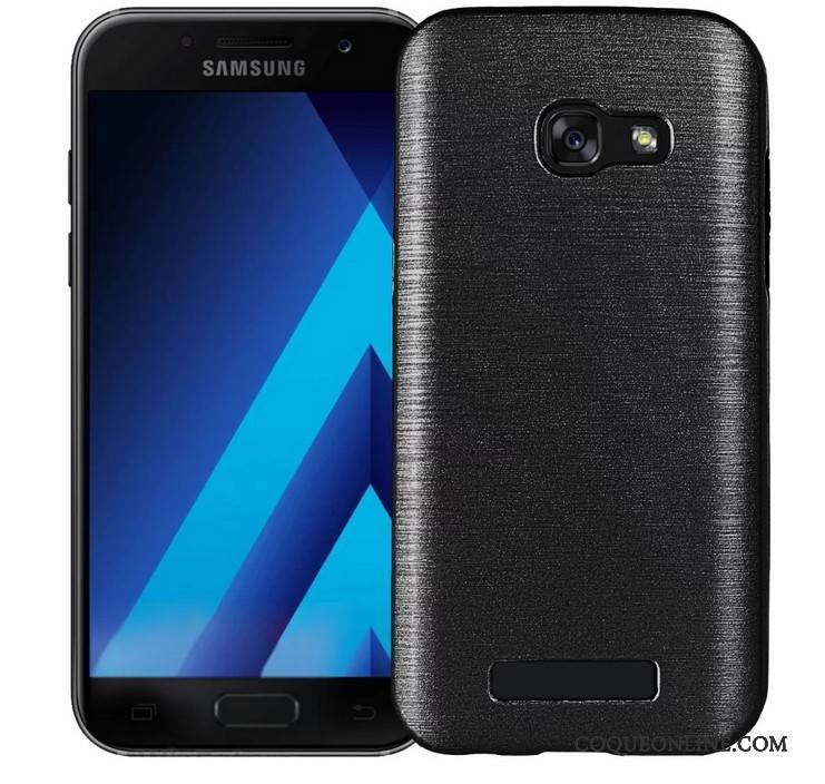 Samsung Galaxy A7 2017 Fluide Doux Coque De Téléphone Métal Incassable Étui Étoile Tout Compris