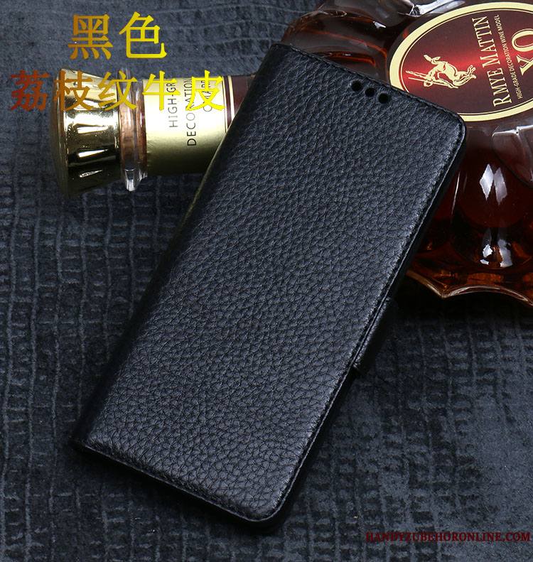 Samsung Galaxy A7 2018 Coque Étui Rouge Étoile Incassable Étui En Cuir Protection Tout Compris