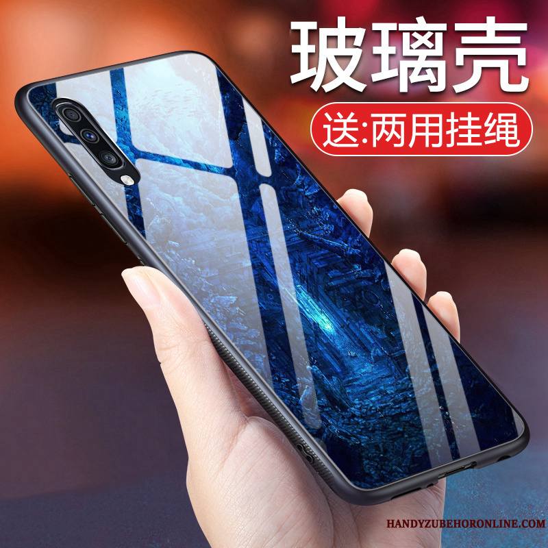 Samsung Galaxy A70 Ciel Étoilé Personnalité Étui Noir Étoile Coque De Téléphone Protection