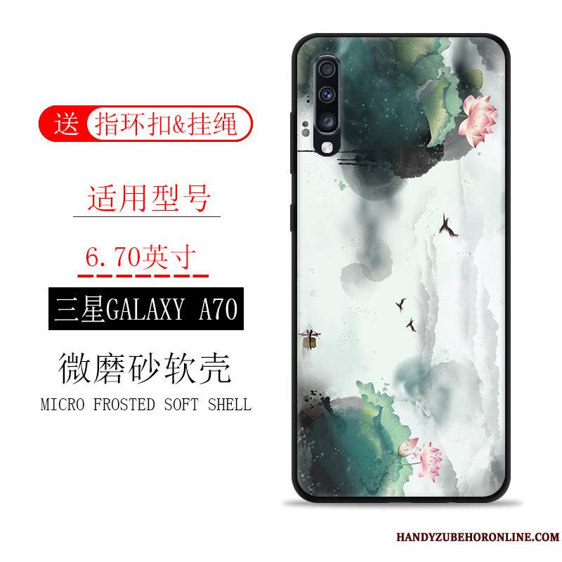 Samsung Galaxy A70 Fluide Doux Vent Tout Compris Étoile Coque Paysage De Téléphone