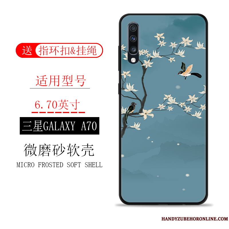 Samsung Galaxy A70 Fluide Doux Vent Tout Compris Étoile Coque Paysage De Téléphone