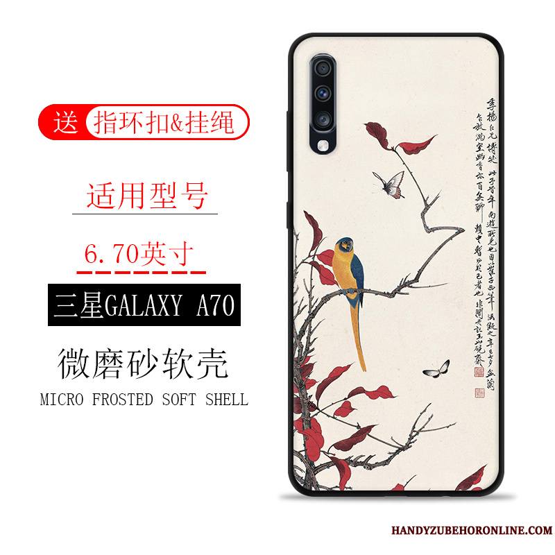 Samsung Galaxy A70 Fluide Doux Vent Tout Compris Étoile Coque Paysage De Téléphone