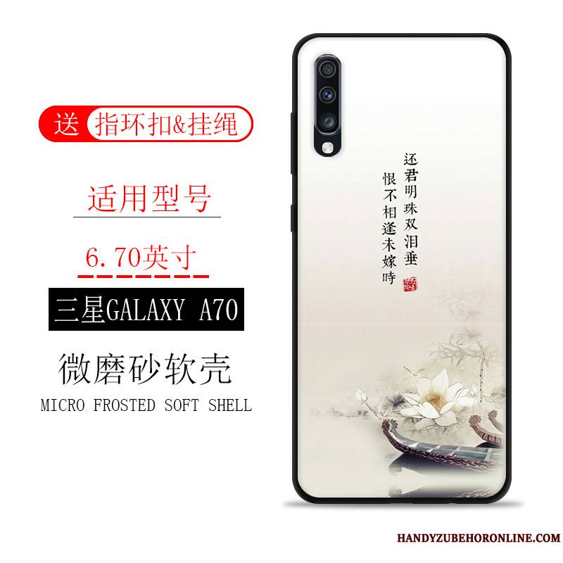 Samsung Galaxy A70 Fluide Doux Vent Tout Compris Étoile Coque Paysage De Téléphone