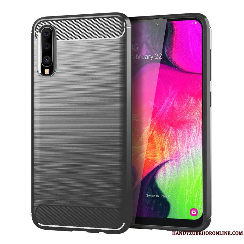 Samsung Galaxy A70 Protection Silicone Étui Modèle Fleurie Coque De Téléphone Fluide Doux Incassable