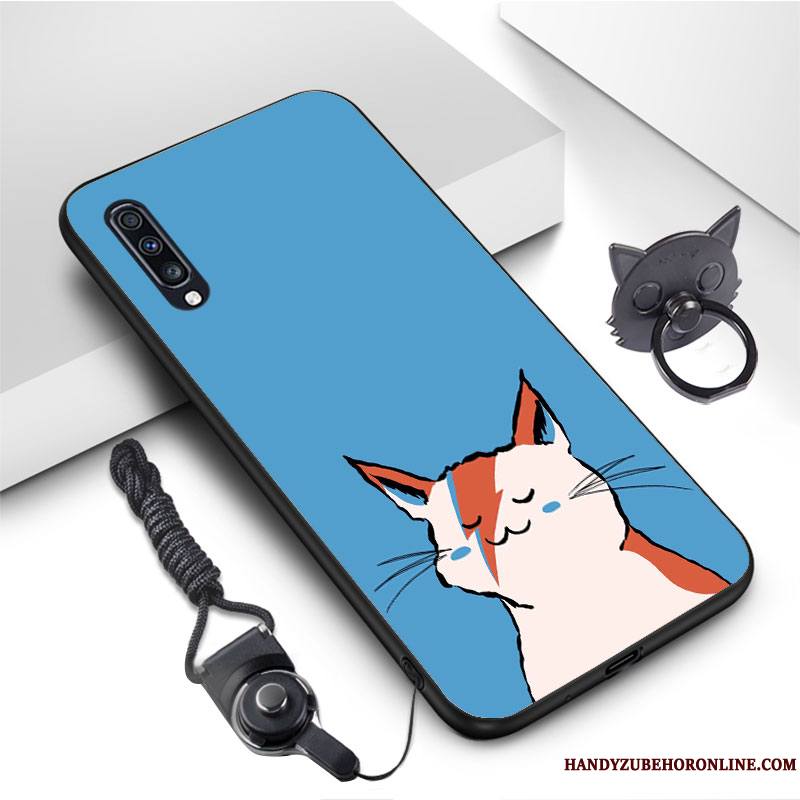 Samsung Galaxy A70 Étoile Bleu Net Rouge Coque De Téléphone Dessin Animé Incassable Jours