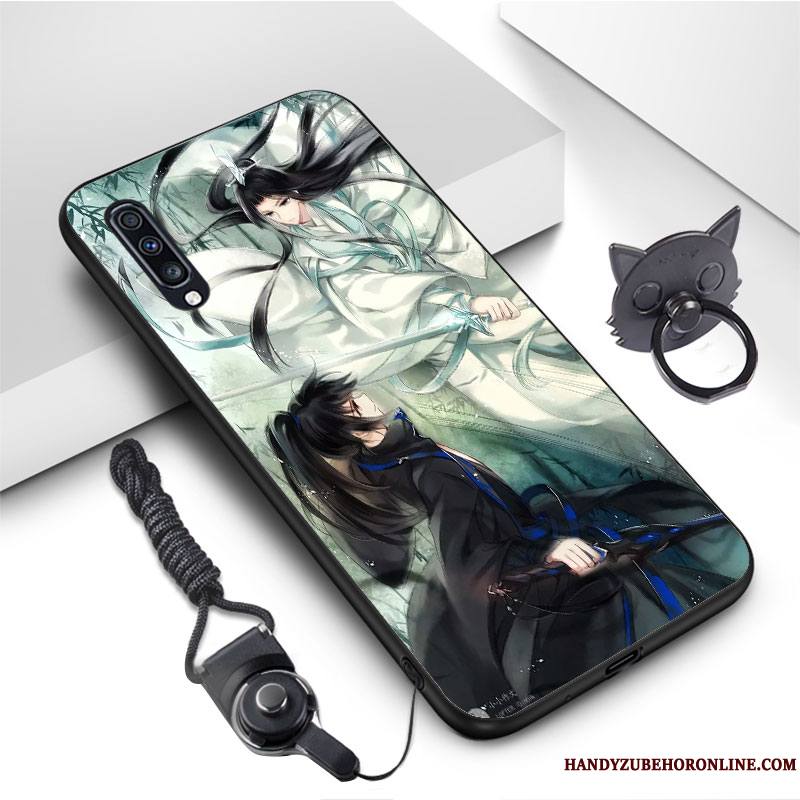 Samsung Galaxy A70 Étoile Bleu Net Rouge Coque De Téléphone Dessin Animé Incassable Jours