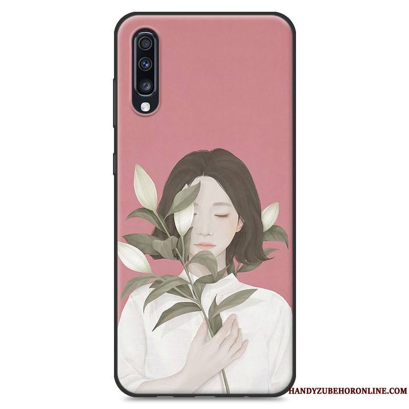 Samsung Galaxy A70 Étoile Étui Protection Peinture Incassable Silicone Coque