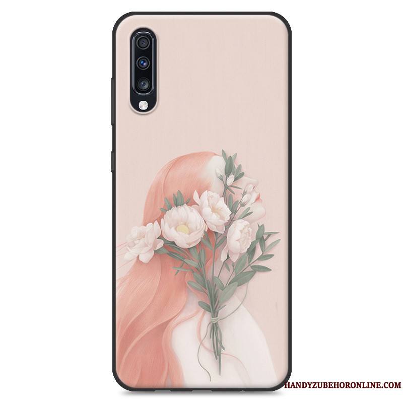 Samsung Galaxy A70 Étoile Étui Protection Peinture Incassable Silicone Coque