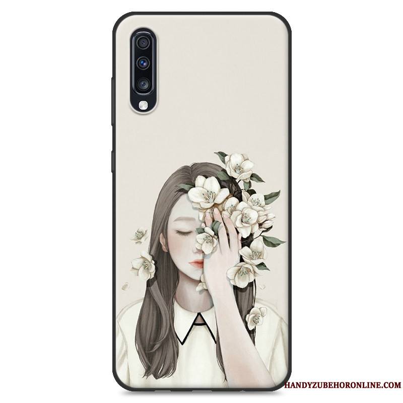 Samsung Galaxy A70 Étoile Étui Protection Peinture Incassable Silicone Coque