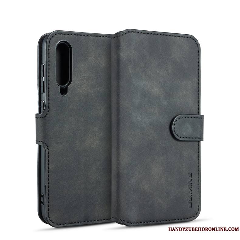 Samsung Galaxy A70s Coque Tout Compris Protection Téléphone Portable Noir Étui Étui En Cuir Incassable