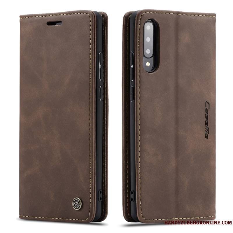 Samsung Galaxy A70s Étui En Cuir Coque De Téléphone Support Étoile Housse Membrane Business