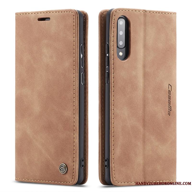 Samsung Galaxy A70s Étui En Cuir Coque De Téléphone Support Étoile Housse Membrane Business