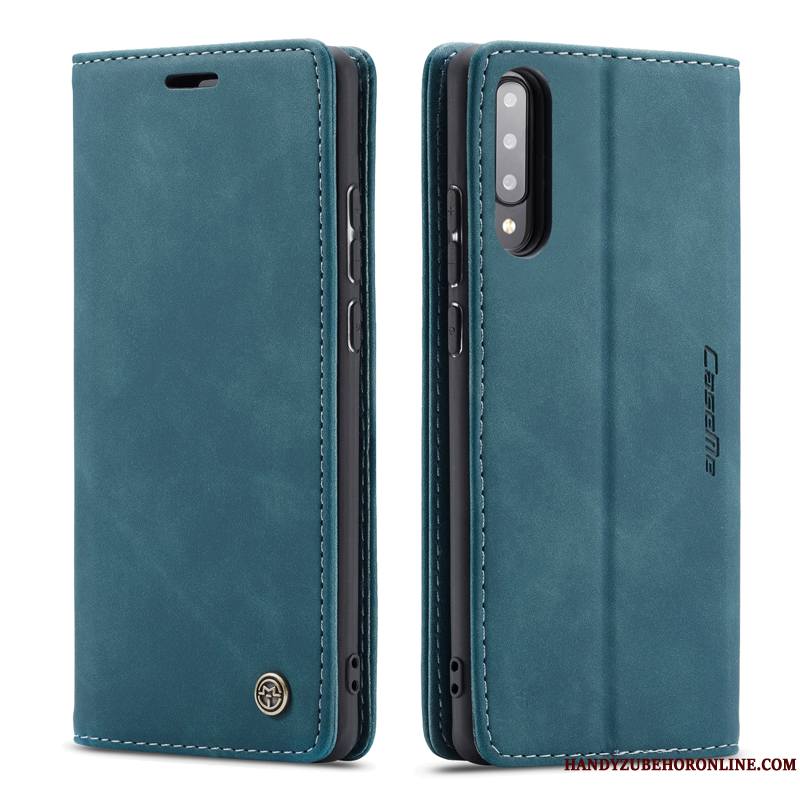 Samsung Galaxy A70s Étui En Cuir Coque De Téléphone Support Étoile Housse Membrane Business