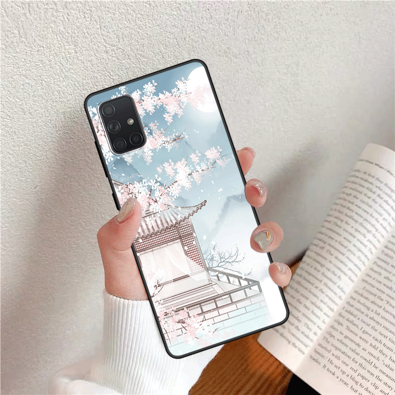 Samsung Galaxy A71 Coque De Téléphone Étoile Style Chinois Silicone Dessin Animé Tout Compris Personnalisé