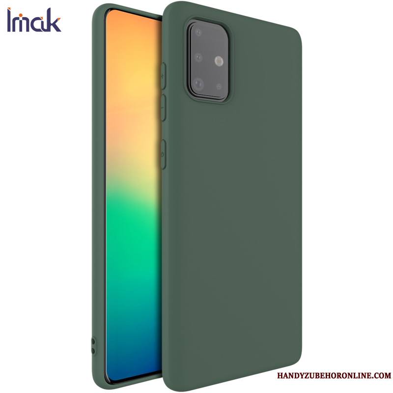 Samsung Galaxy A71 Coque Vert Étoile Nouveau Téléphone Portable Tout Compris Incassable Protection