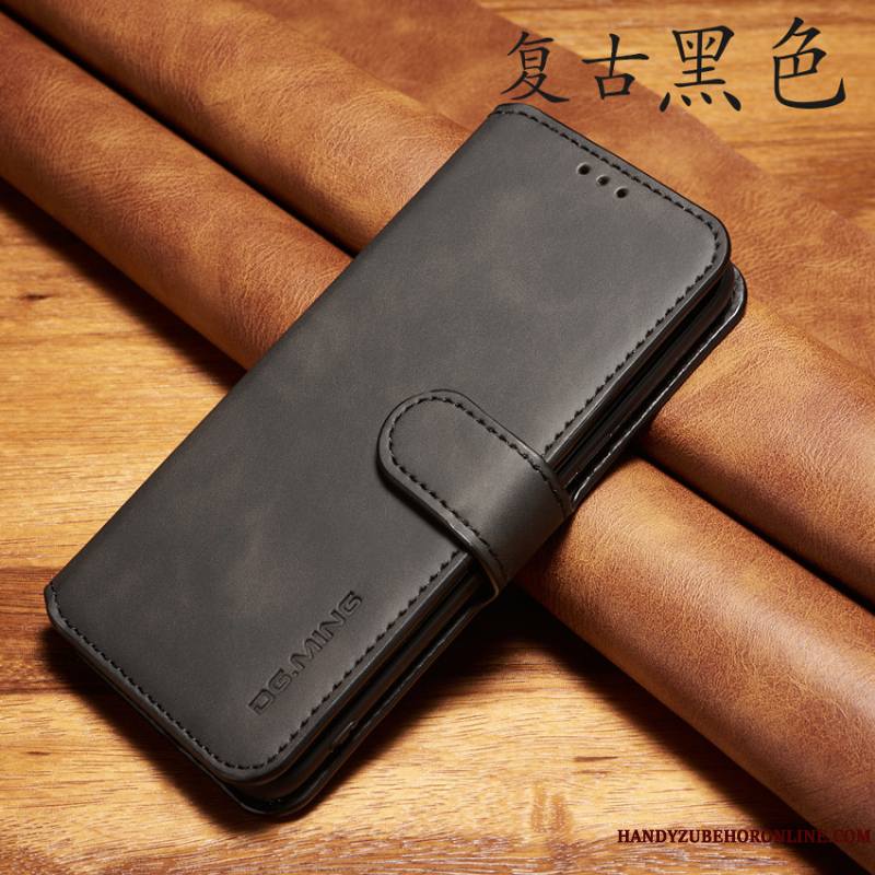 Samsung Galaxy A71 Coque Étui Business Tout Compris Incassable Vintage Housse Étui En Cuir