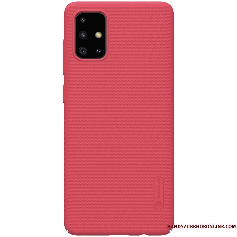 Samsung Galaxy A71 Coque Étui Délavé En Daim Légères Étoile Difficile Protection