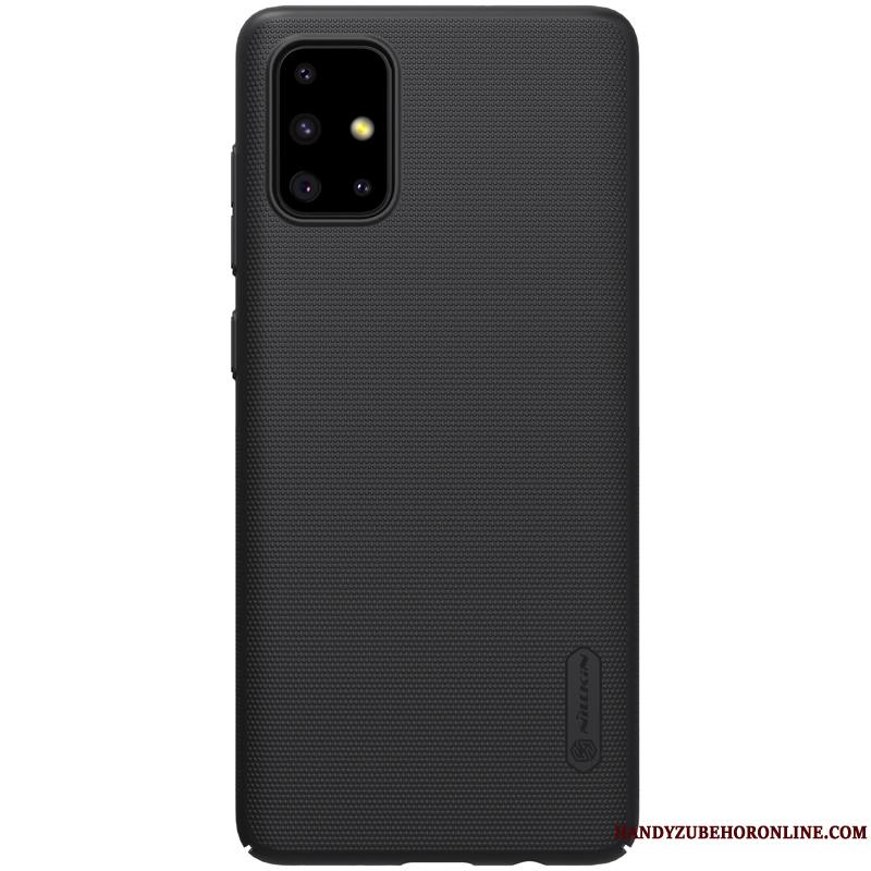 Samsung Galaxy A71 Difficile Protection Délavé En Daim Incassable Coque De Téléphone Accessoires Étui