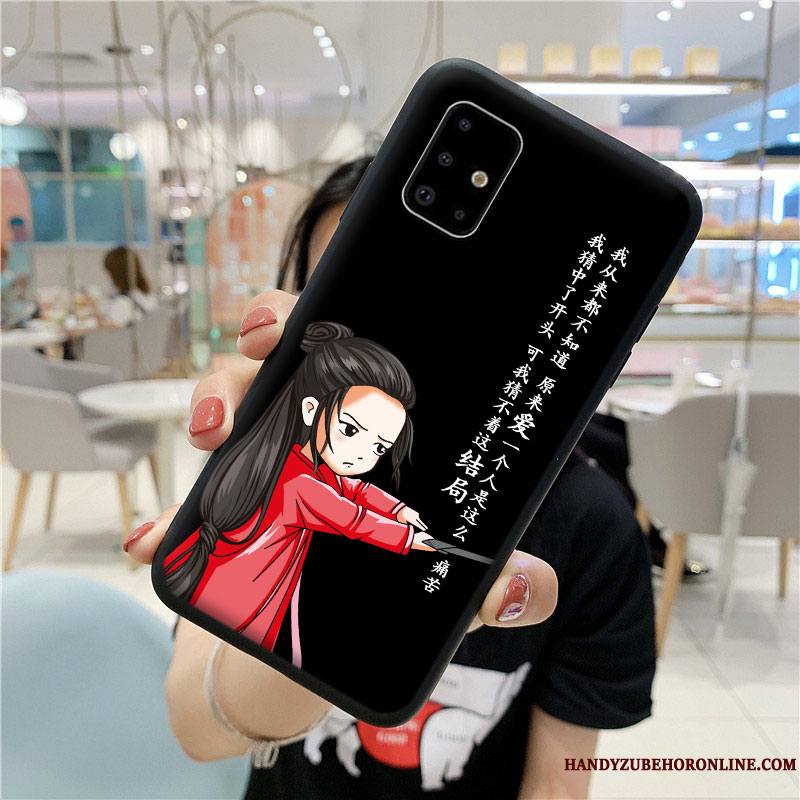 Samsung Galaxy A71 Incassable Protection Étoile Amoureux Dessin Animé Tout Compris Coque De Téléphone